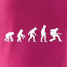 Evoluce kytarista - klečící