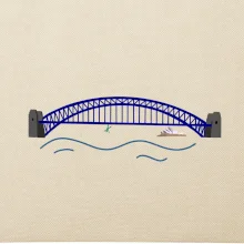 Most Sydney - sebevrah (Moňas)