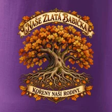 Naše zlatá babička kořeny naší rodiny dub