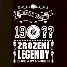 Zrození legendy - pro fotografa
