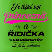 Je těžké být princezna - řidička Je těžké být princezna - řidička