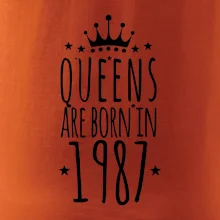 Queens are born in 1987
