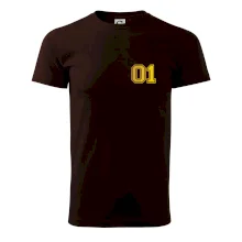 King - Queen - 01 dres - zlatý potisk