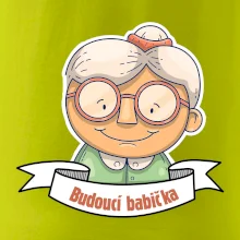 Budoucí babička kreslená