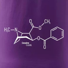 Molekulární struktura Cocaine Kokain