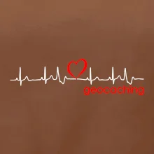 Moje srdce bije pro Geocaching -text