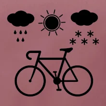 Cyklista za každého počasí