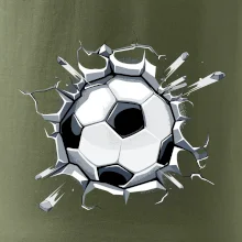 Fotbalový míč v triku
