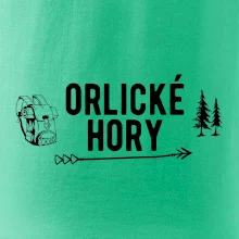 Orlické hory nápis