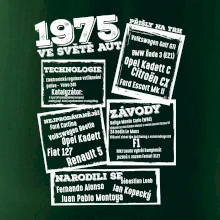 V kostce pro fanouška automobilismu 1975