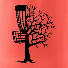 Disc golf pozor strom