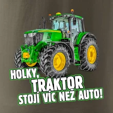Holky, traktor stojí víc než auto