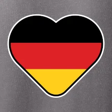 Germany love velké - Německá vlajka