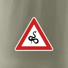 Dopravní značka - Pozor had