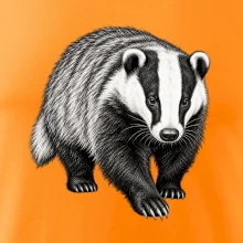 Zvířata Jizerských hor- Jezevec lesní