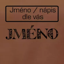 Folklor - jméno - nápis