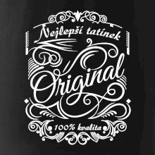 Vintage nejlepší tatínek 100% kvalita