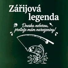 Zářijová legenda. Dneska neberou, protože mám narozeniny!