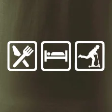 Eat sleep koloběh - koloběžka