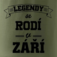 Legendy se rodí v září