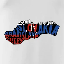 Mapy - názvy měst - Slovensko