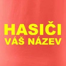 Hasiči - žlutý nápis - váš název sboru