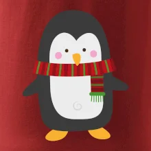 Tučňák se šálou