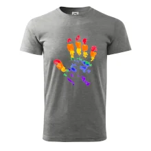 LGBT hand print