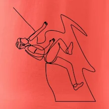 Lezec na skále jedním tahem