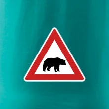 Dopravní značka - Pozor lední medvěd