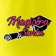 Magistra + jméno