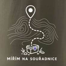 Mířím na souřadnice minimalistická trasa