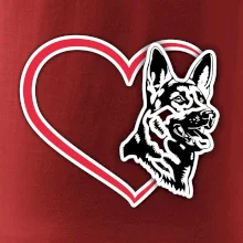 Německý ovčák v srdci