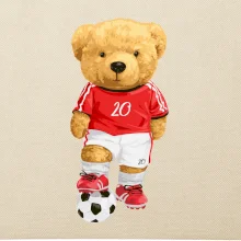 Fotbalista medvídek číslo