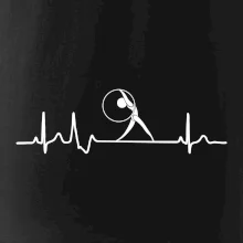 EKG moderní gymnastika obruč