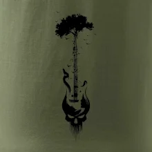 Kytara strom a lebka