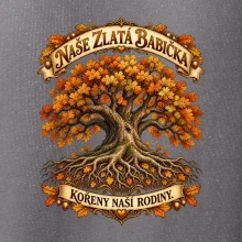 Naše zlatá babička kořeny naší rodiny dub