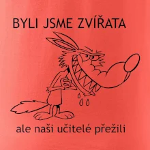 Školní triko - Zvířata