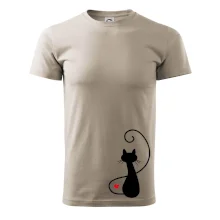 Zamilovaná kočka zpředu