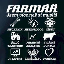 Symboly farmář - Traktorista a partner