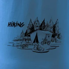 Hiking - obrázek kreslený