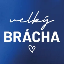 Velký brácha - nápis na prsou