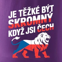 Lev - Je těžké být skromný když jsi čech