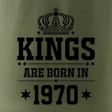 Kings are born in 1970
