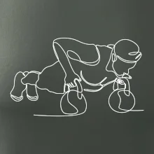 Kitebell posilování jedním tahem