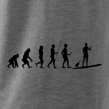 Evoluce paddleboard muž