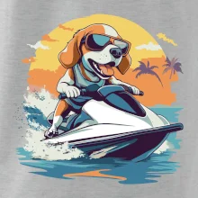 Bígl na vodním skútru