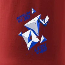 Bouldering myslím ve 3d lezu v 4d