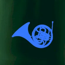 Blue French Horn