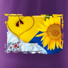 Ukrajina slunečnice a kroj